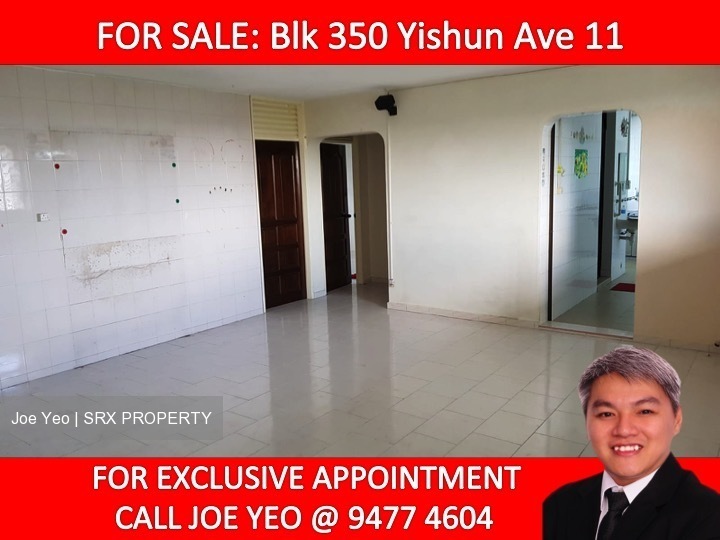 Blk 350 Yishun Avenue 11 (Yishun), HDB 4 Rooms #182692402